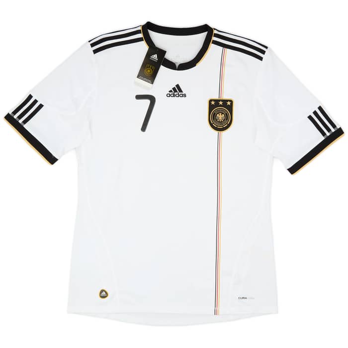 2010-11 Germany Home Shirt Schweinsteiger #7 (L)