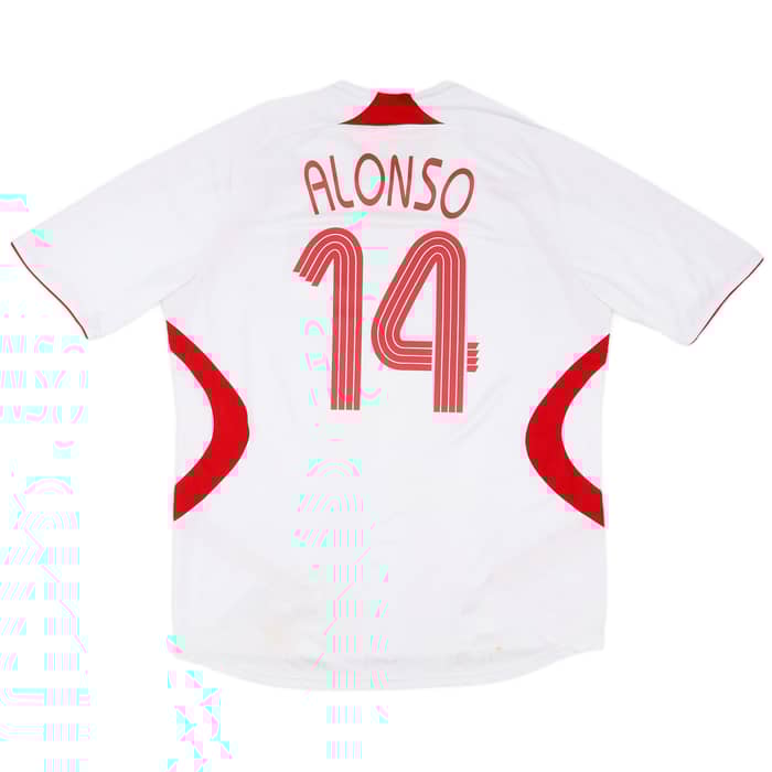 2007-08 Liverpool Away Shirt Alonso #14 - 6/10 - (XL)