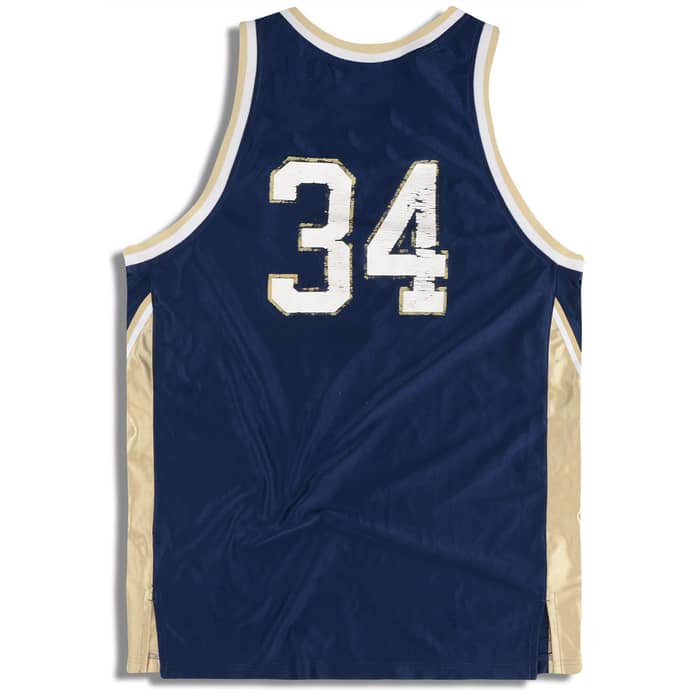 1998-02 Notre Dame Fighting Irish Graves #34 adidas Jersey (Away) L