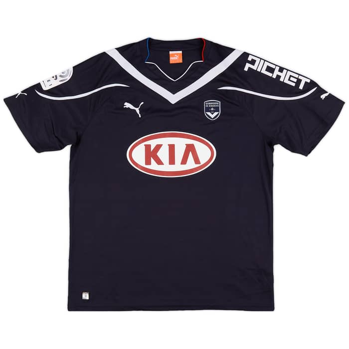2010-11 Bordeaux Match Issue Home Shirt Bellion #11
