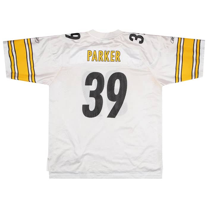 2007 Pittsburgh Steelers Parker #39 Reebok On Field Jersey (Away) XL