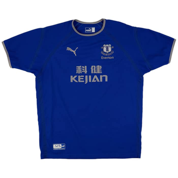 2003-04 Everton Home Shirt Rooney #18 - 6/10 - (L)