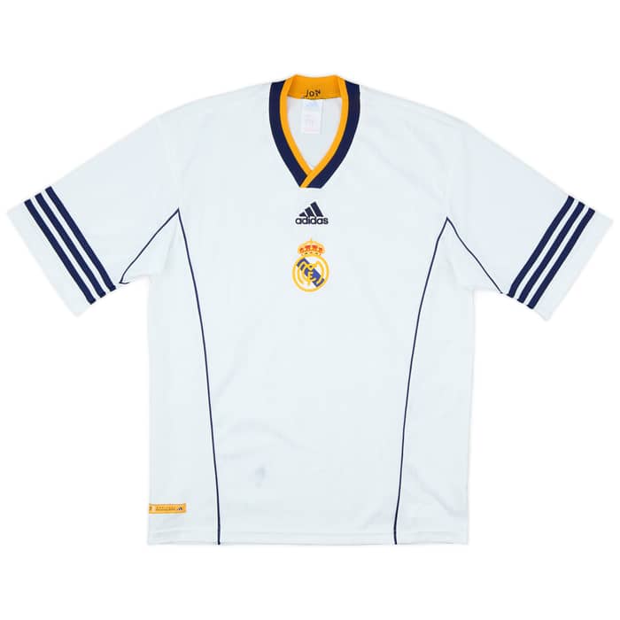 1999-00 Real Madrid adidas Training Shirt - 6/10 - (S)
