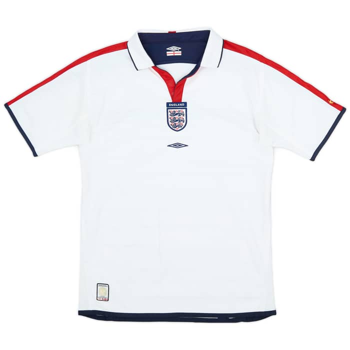 2003-05 England Home Shirt - 6/10 - (XL.Boys)