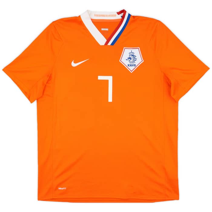 2008-10 Netherlands Home Shirt v.Persie #7 - 6/10 - (L)