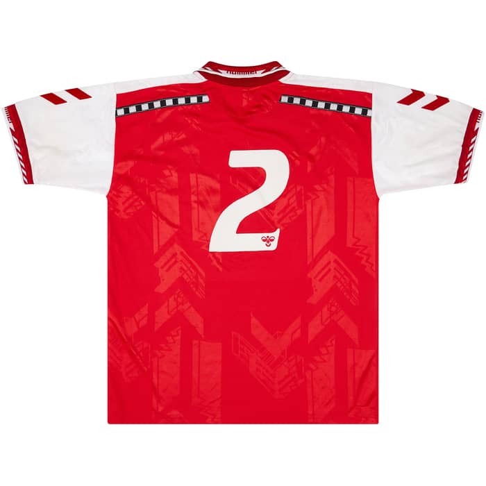 1998-99 Denmark Match Issue Home Shirt #2 (Colding)