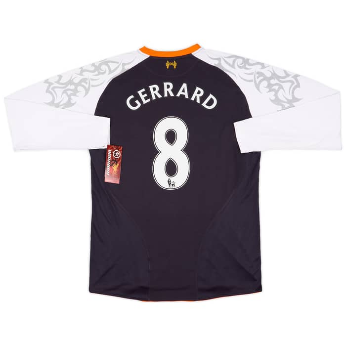 2012-13 Liverpool Third L/S Shirt Gerrard #8 (L)