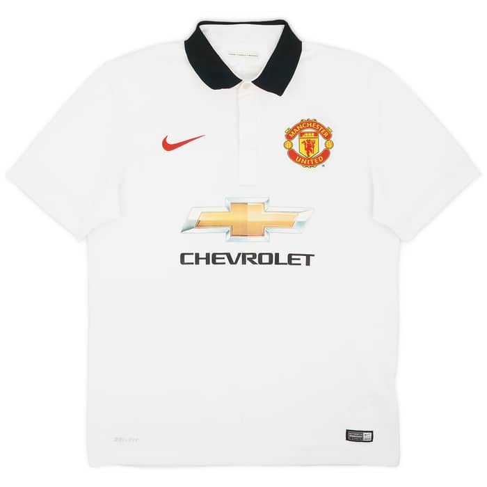 2014-15 Manchester United Away Shirt Mata #8 - 8/10 - (M)