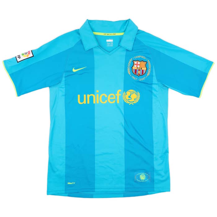 2007-09 Barcelona Away Shirt Messi #19 - 9/10 - (S)