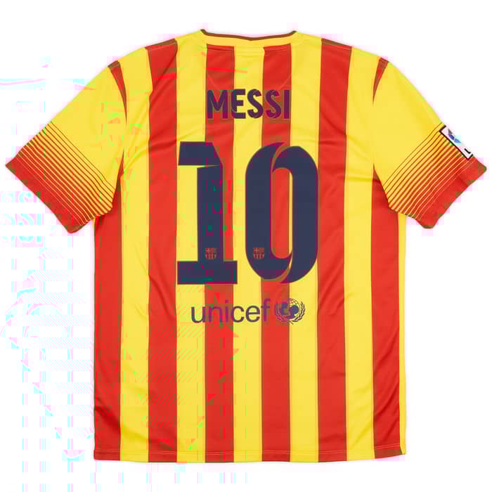 2013-15 Barcelona Away Shirt Messi #10 - 9/10 - (L)