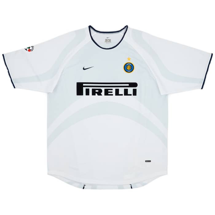 2001-02 Inter Milan Away Shirt Ronaldo #9 - 9/10 - (L)
