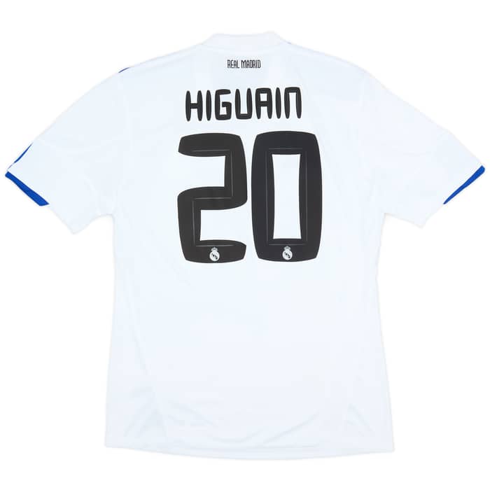 2010-11 Real Madrid Home Shirt Higuain #20 (L)