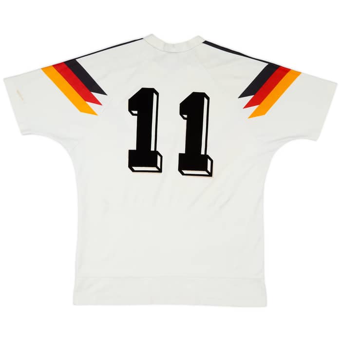 1988-90 West Germany Home Shirt #11 - 7/10 - (L)