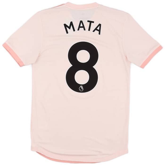 2018-19 Manchester United Authentic Away Shirt Mata #8 - 6/10 - (S)