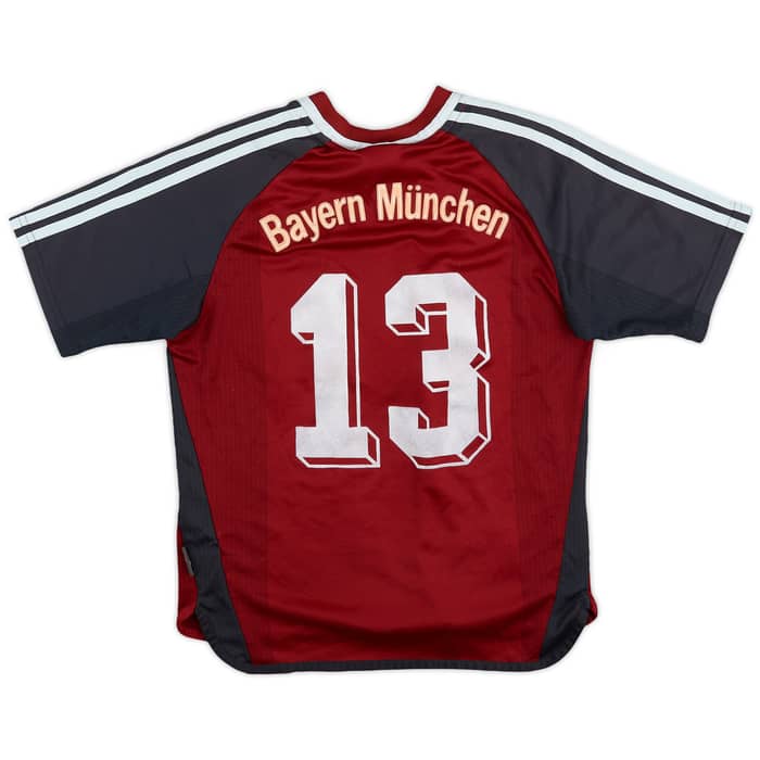 2001-02 Bayern Munich Home Shirt #13 - 5/10 - (L.Boys)