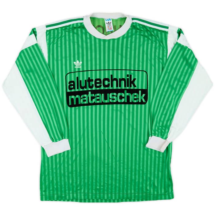1981-82 DSV Leoben Match Issue Home Shirt Thonhofer #3