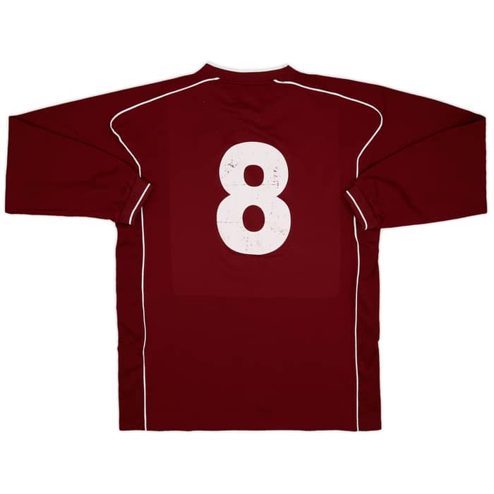 2005-06 Cittadella Home L/S Shirt #8 - 7/10 - (XL)