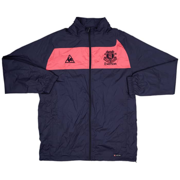 2010-11 Everton Umbro Hooded Rain Jacket - 9/10 - (L)