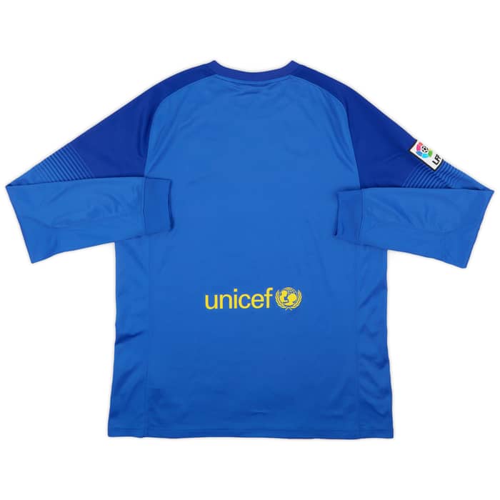 2013-14 Barcelona GK Shirt - 8/10 - (L)