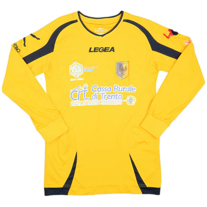 2015-16 AC Trento Youth Home L/S Shirt #18 - 9/10 - (S)