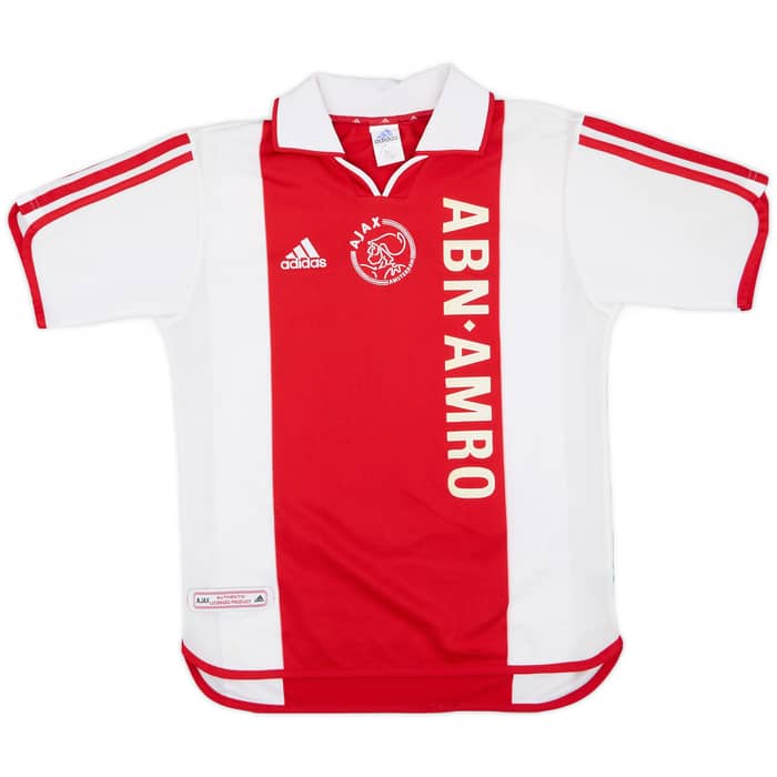 2000-01 Ajax Centenary Home Shirt Van Der Vaart #23 - 9/10 - (M)