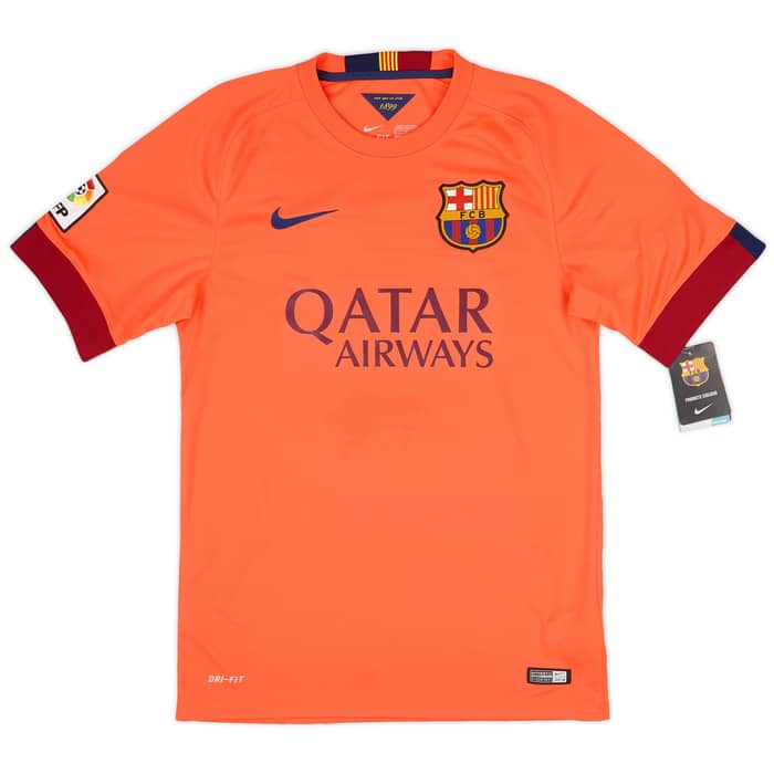 2014-15 Barcelona Away Shirt Messi #10 (S)