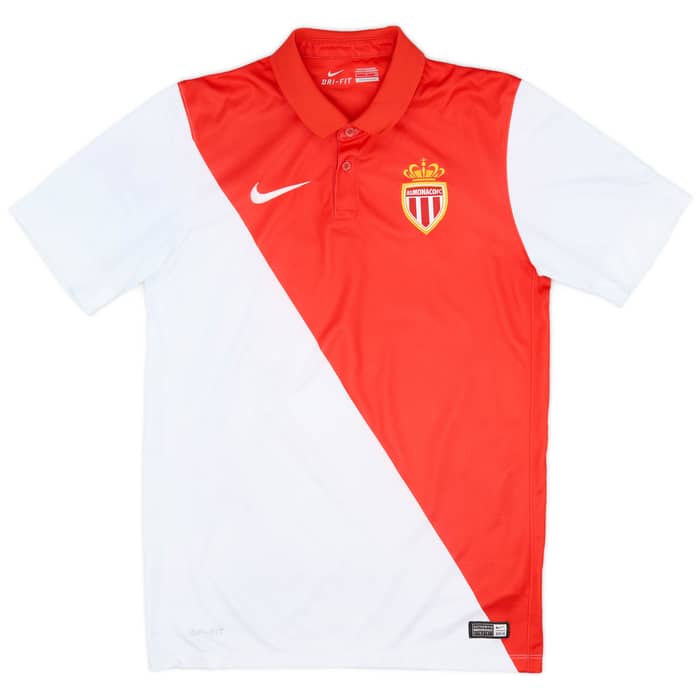 2014-15 Monaco Home Shirt Bernado #15 - 9/10 - (S)
