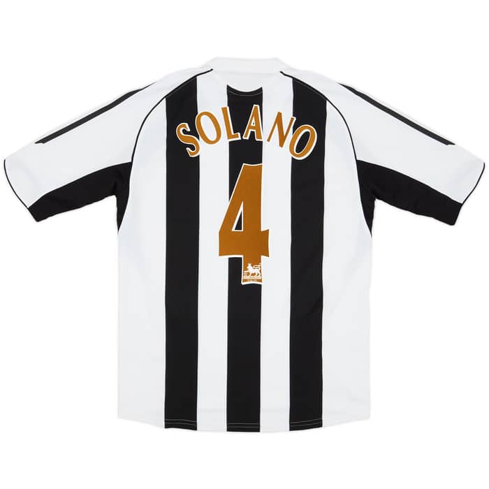 2005-07 Newcastle Home Shirt Solano #4 - 7/10 - (M)