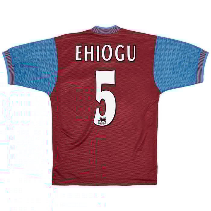 1997-98 Aston Villa Home Shirt Ehiogu #5 - 9/10 - (S)