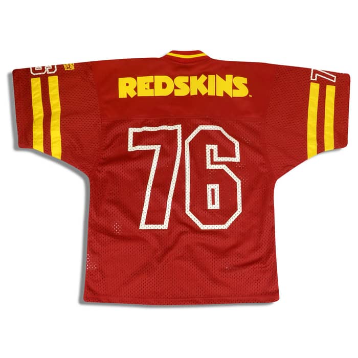 1995 Washington Redskins #76 Campri Teamline Jersey S