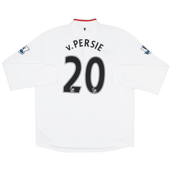 2012-14 Manchester United Away L/S Shirt v.Persie #20 - 8/10 - (XL)