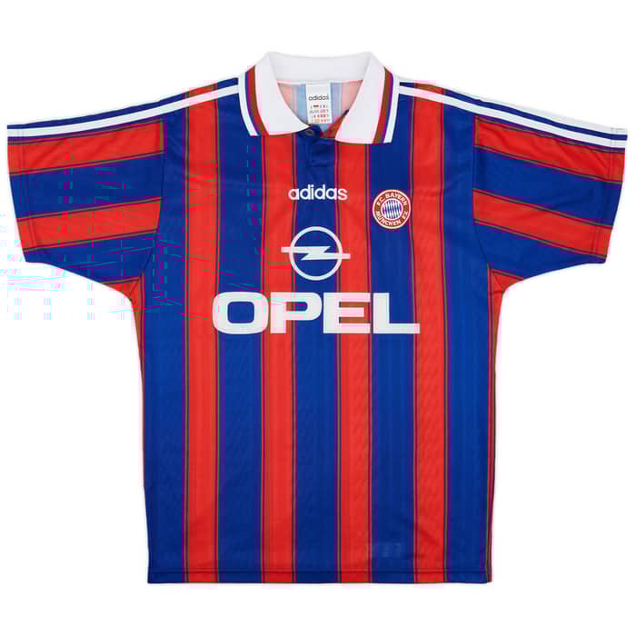 1995-97 Bayern Munich Home Shirt Babbel #2 - 7/10 - (S)