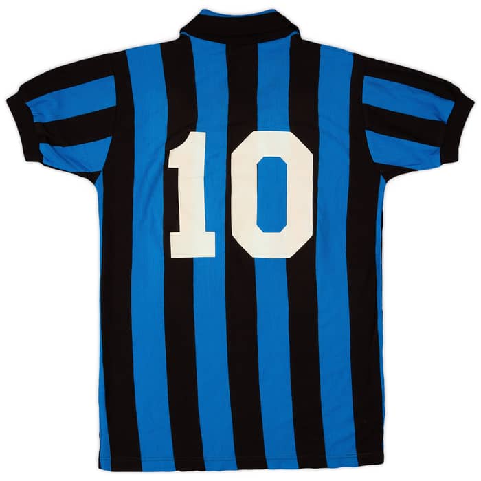1988-89 Inter Milan Home Shirt #10 - 8/10 - (XS)
