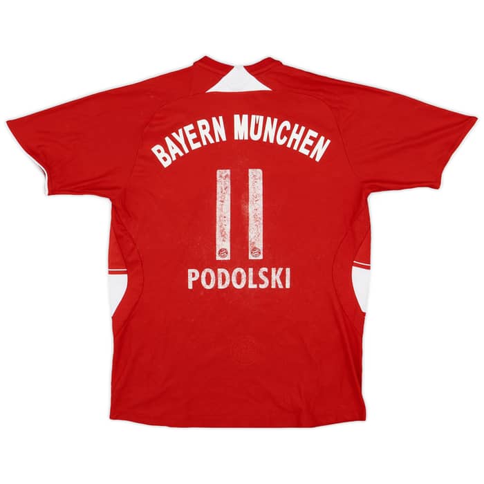 2008-09 Bayern Munich Home Shirt Podolski #11 - 5/10 - (L.Boys)