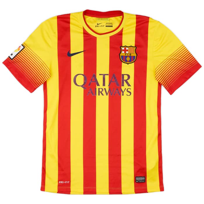 2013-15 Barcelona Away Shirt Messi #10 - 7/10 - (S)