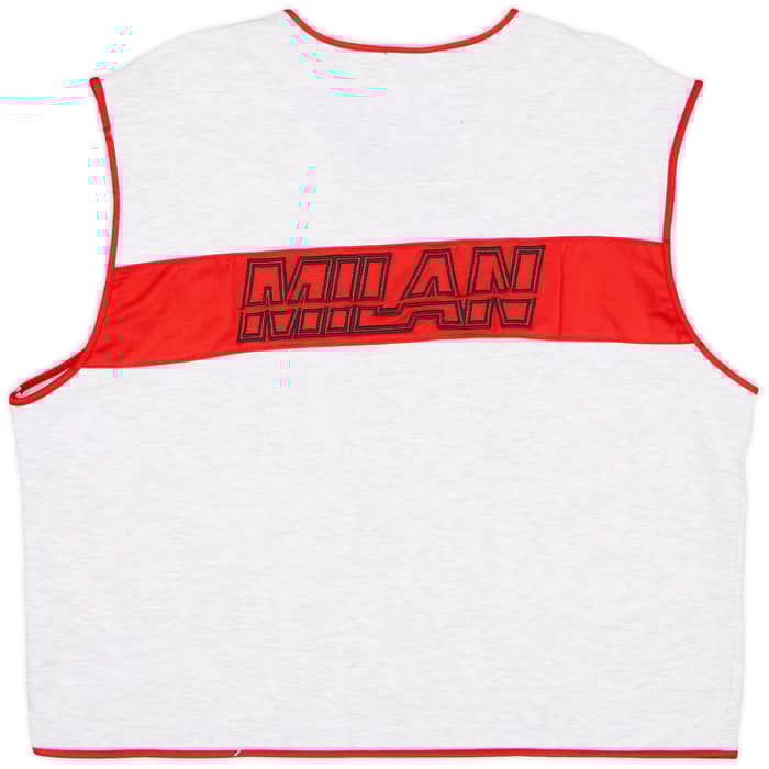1997-98 AC Milan Lotto Cotton Gilet - 8/10 - (L)