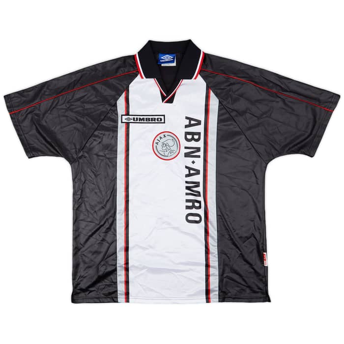 1998-99 Ajax Away Shirt F.De Boer #4 - 9/10 - (XL)