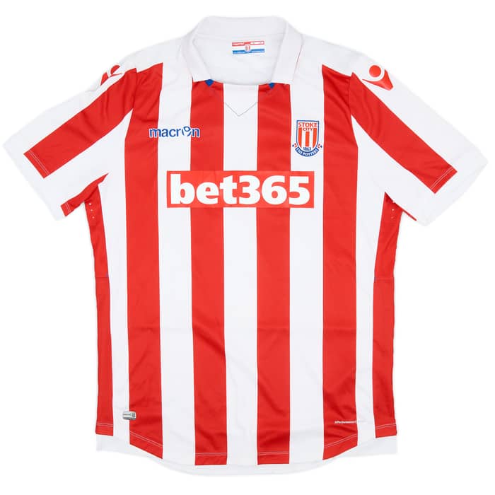 2016-17 Stoke City Home Shirt Ramadan #32 - 9/10 - (3XL)