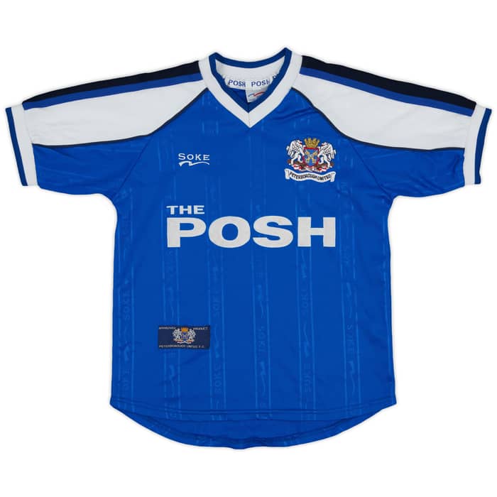 2000-01 Peterborough Home Shirt Farrell #7 - 6/10 - (M.Boys)