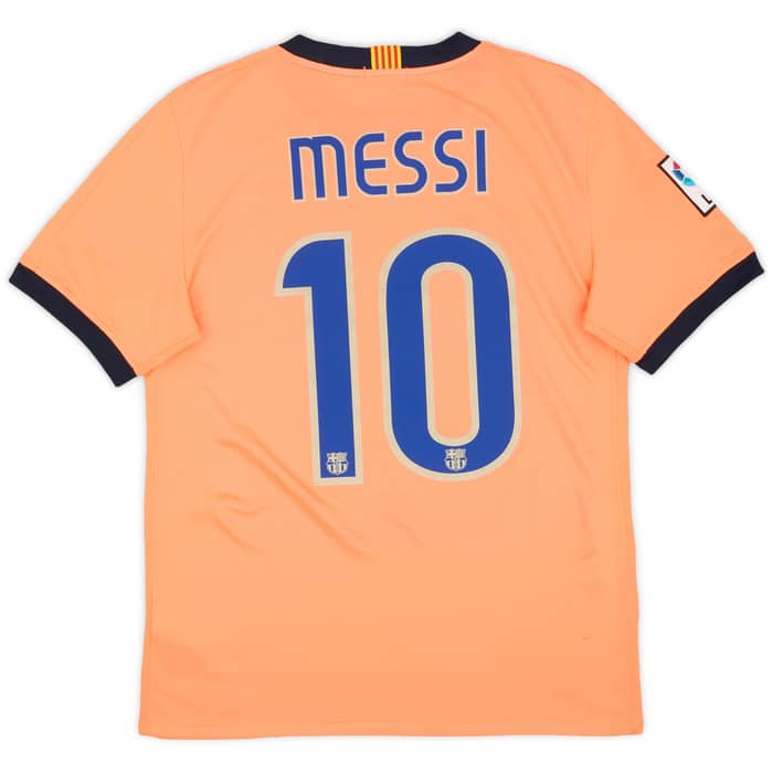 2009-10 Barcelona Away Shirt Messi #10 - 6/10 - (M)