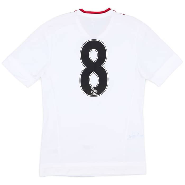 2015-16 Manchester United Player Issue Away Shirt #8 - 7/10 - (M/L)