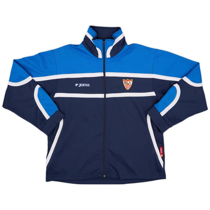 2001-02 Sevilla Joma Track Jacket - 6/10 - (XL.Boys)
