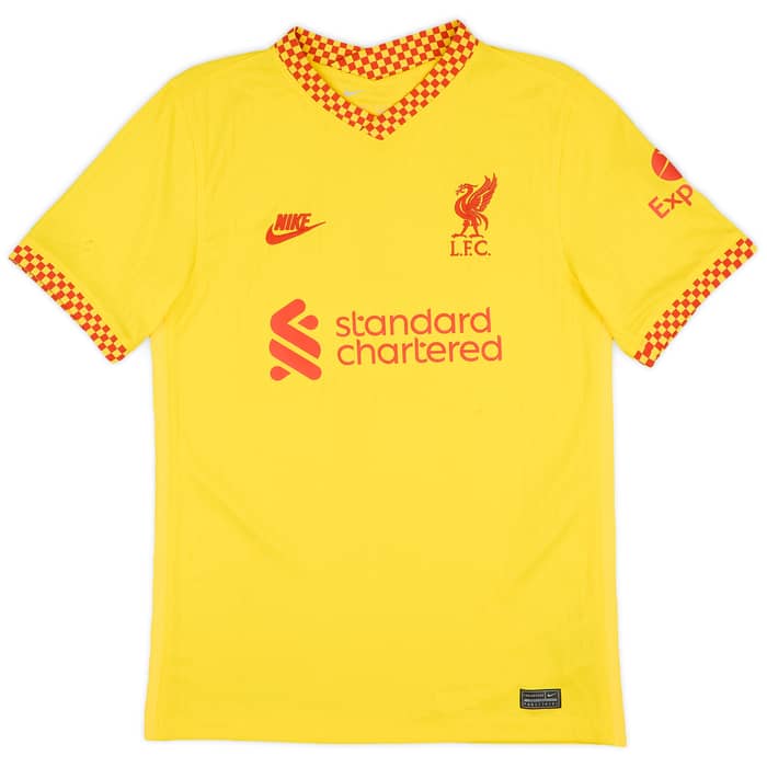 2021-22 Liverpool Third Shirt Virgil #4 - 8/10 - (S)