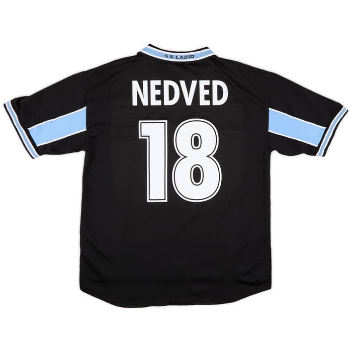 1998-99 Lazio Away Shirt Nedved #18 - 7/10 - (XL)