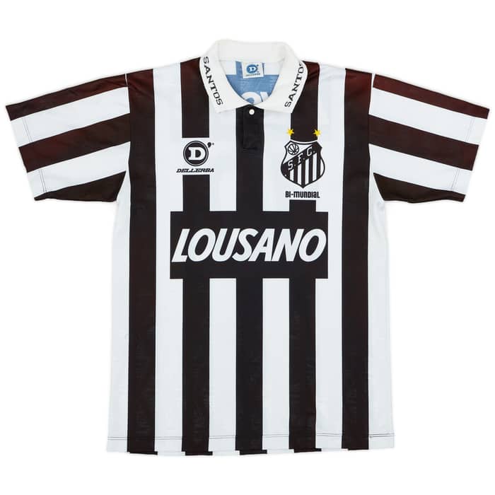 1994-95 Santos Away Shirt #10 - 6/10 - (L)