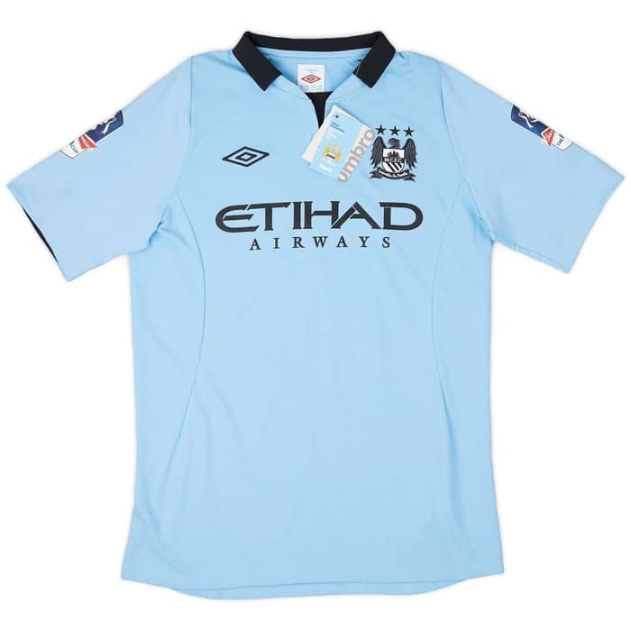 2012-13 Manchester City Home Shirt Wembley #13 (M)