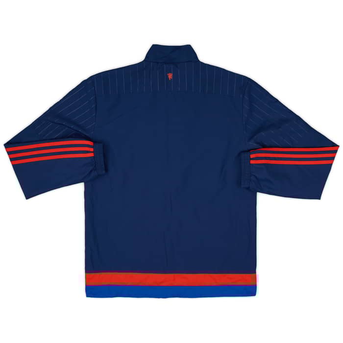 2015-16 Manchester United adidas Track Jacket - 10/10 - (S)