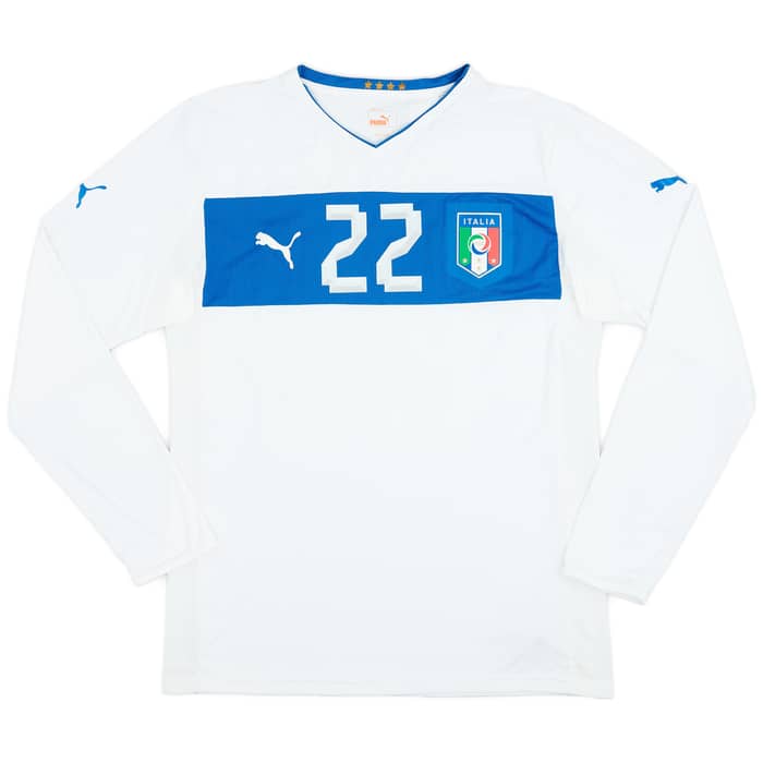 2012-13 Italy Away L/S Shirt Borini #22 - 6/10 - (L)
