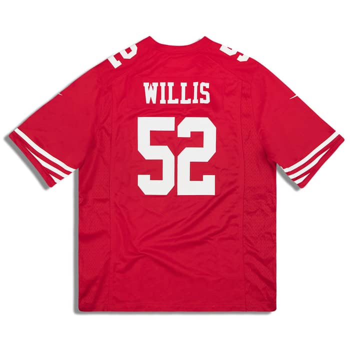 2012-14 San Francisco 49ers Willis #52 Nike Game Jersey (Home) XL