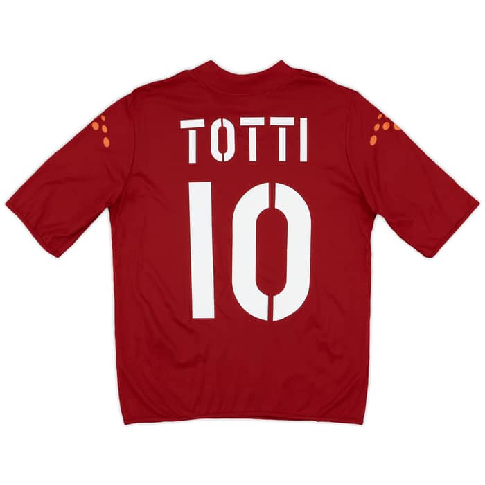 2003-04 Roma Home Shirt Totti #10 - 6/10 - (S)